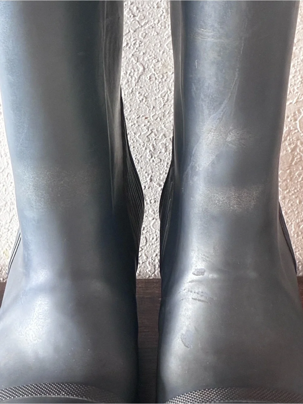 Sorel Joan wedge Tall Women's Rain Boots in Navy 37.5